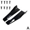 1 Pair Universal Car Rear Bumper Lip Trim Protector Car Side Skirt Cover Car Corner Bumper Guards with Screws