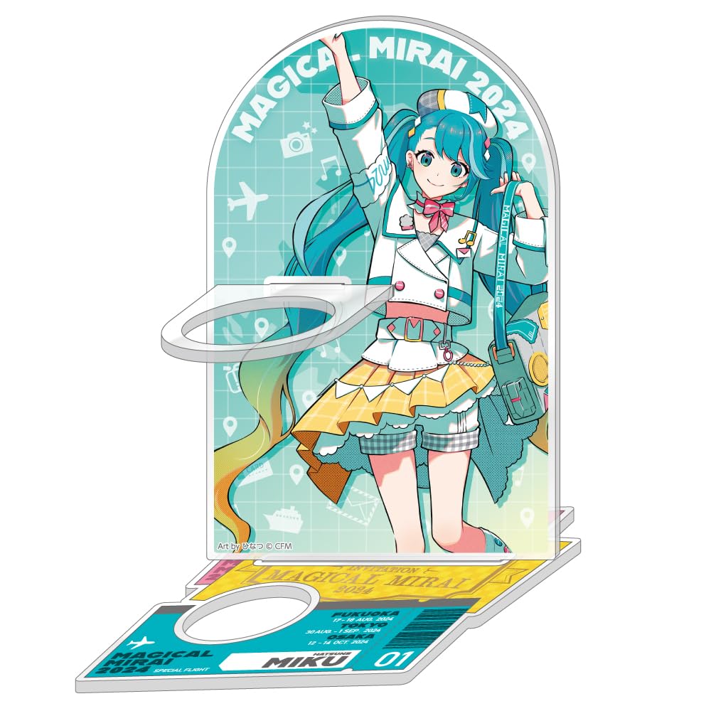 

Magical Mirai 2024 Acrylic Penlight StandHatsune Miku Hinatsu ver.