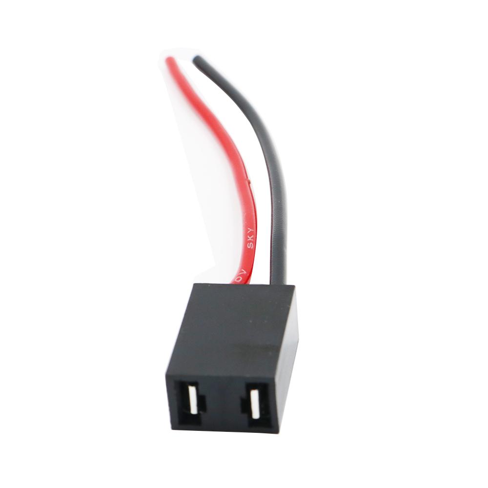 1Pcs H4 H7 H11 H13 H16 5202 Female Adapter Sockets pigtail Wiring Harness Connector Holder Plug For Headlight Fog Light Retrofit