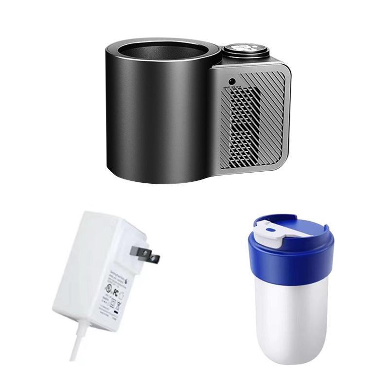 Smart 12V Dual-Use Car Cup: Fast Cooling & Heating Insulation Cup