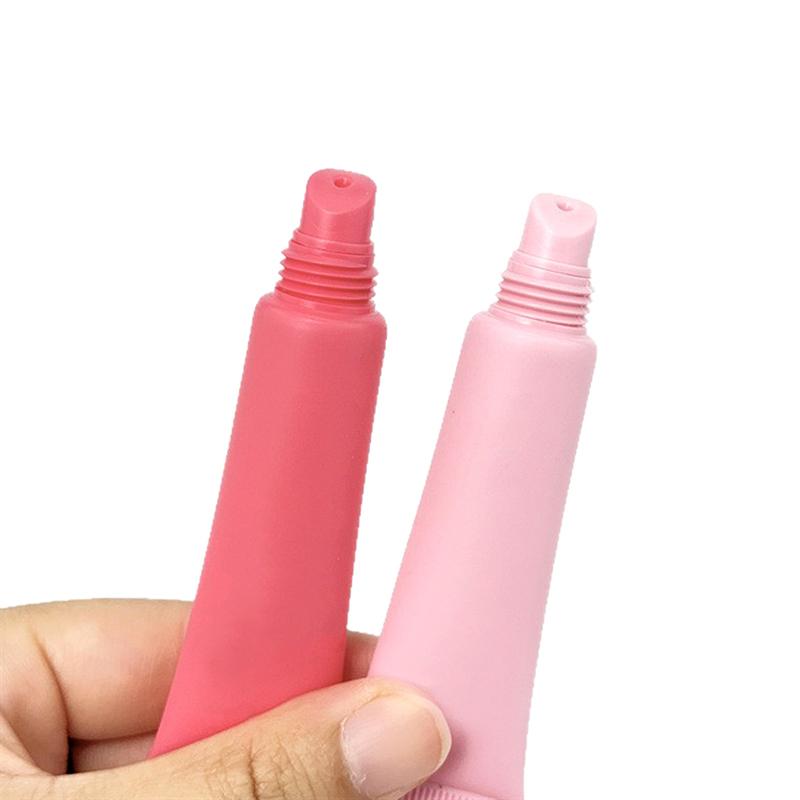 15Ml Empty Lipstick Tube With Keychain Pendant Squeeze Sub-Bottling Refillable Liquid Container Bottle Lipgloss Sample Bottle