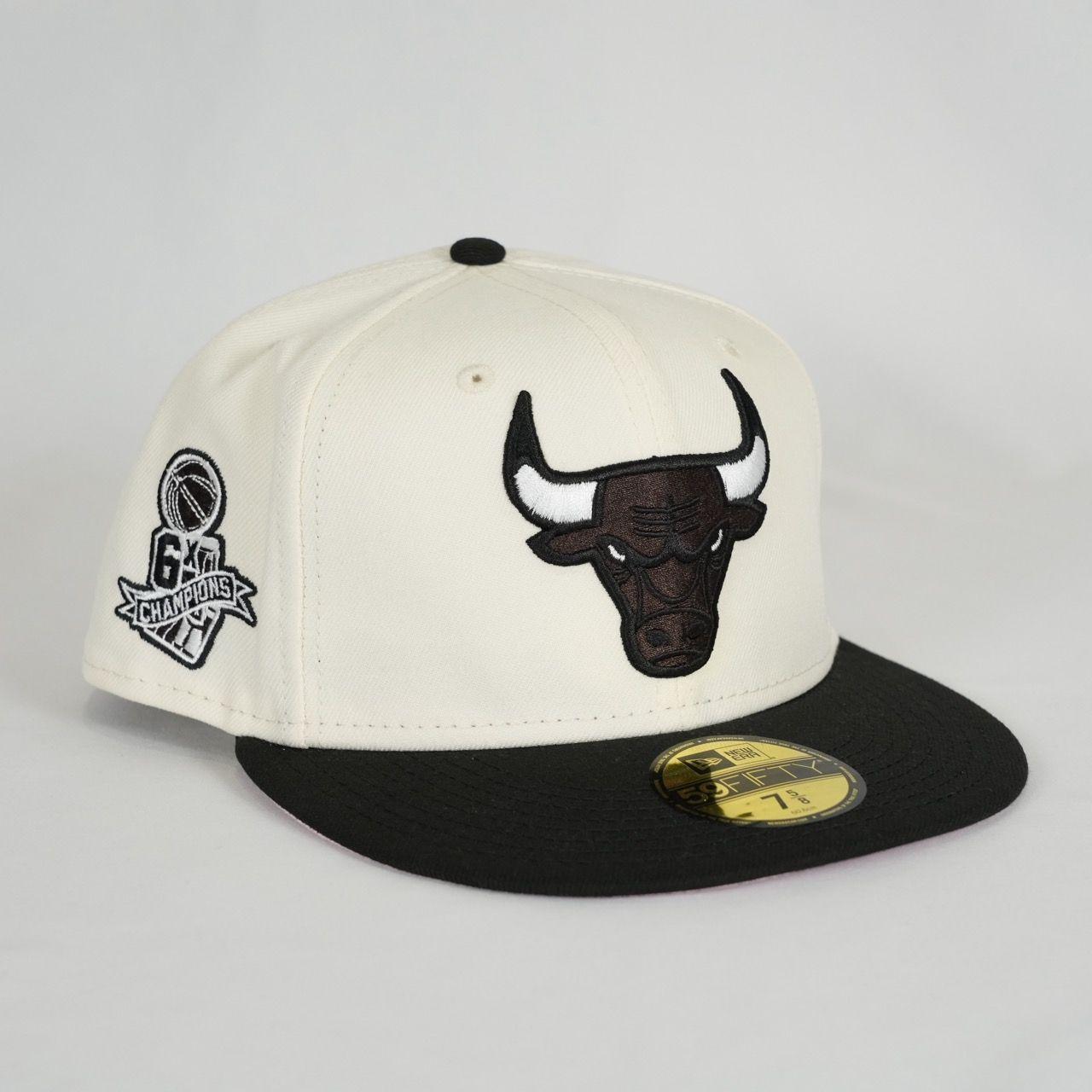 Used [New] Chicago Bulls New Era Chicago Bulls 59Fifty Fitted - Draft Day 7 5/8 (60.6cm) New Era 59FIFTY Cap MLB Limited