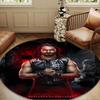 Beast Slayer: Seth Rollins Round Mat Home Decor, Chair Rug For livingroom,Bedroom, Doormat Home Decor Birthday Gift Christmas Gifts