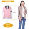 6pack Storage Garment Covers Translucent Dress Bag Waterproof Dustproof Clothing Cover Clothes