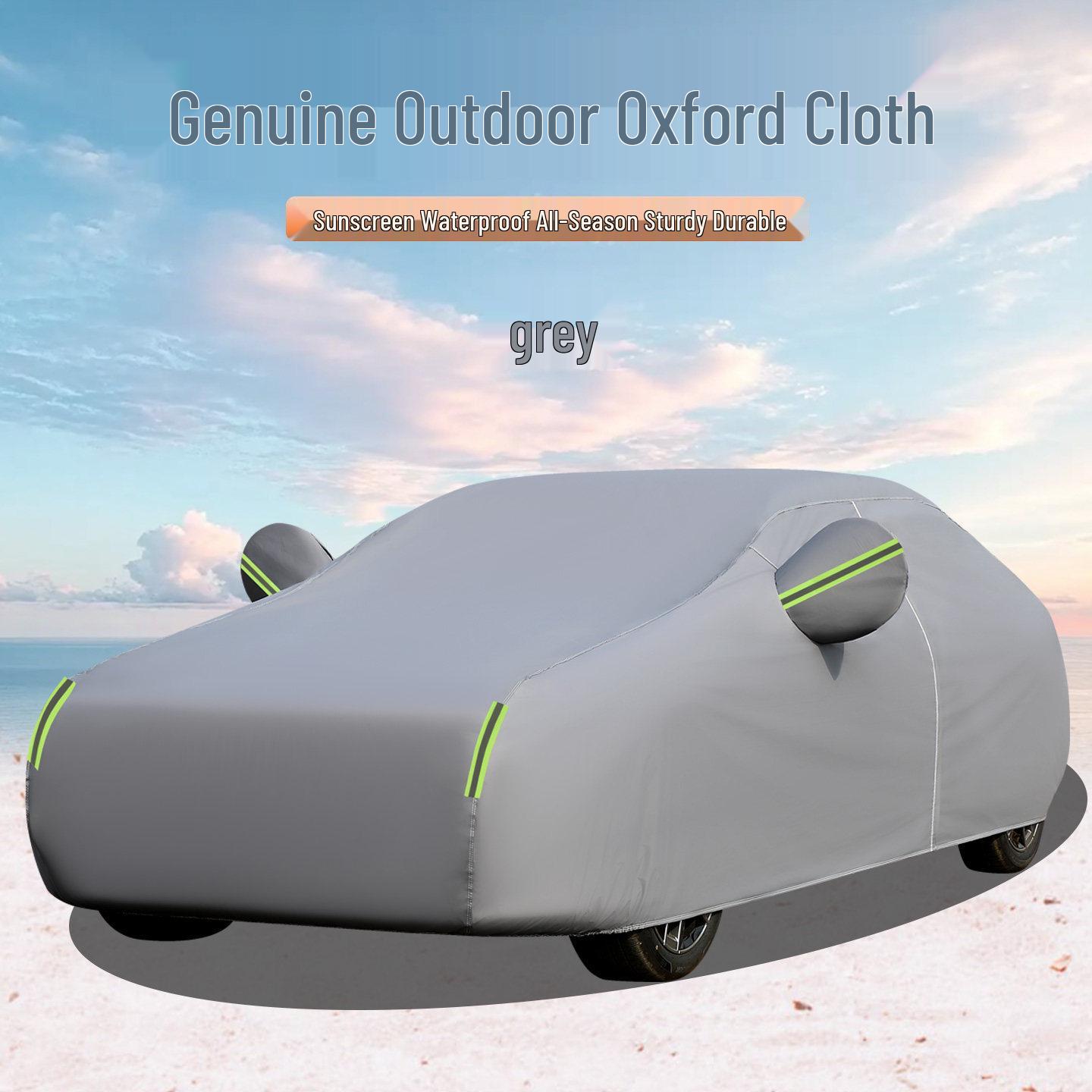 

Universal Oxford Cloth Car Cover: Sunproof, Waterproof, Heat Insulation, Snowproof, Frostproof, All-Season, Thickened Dustproof Protection Default Option