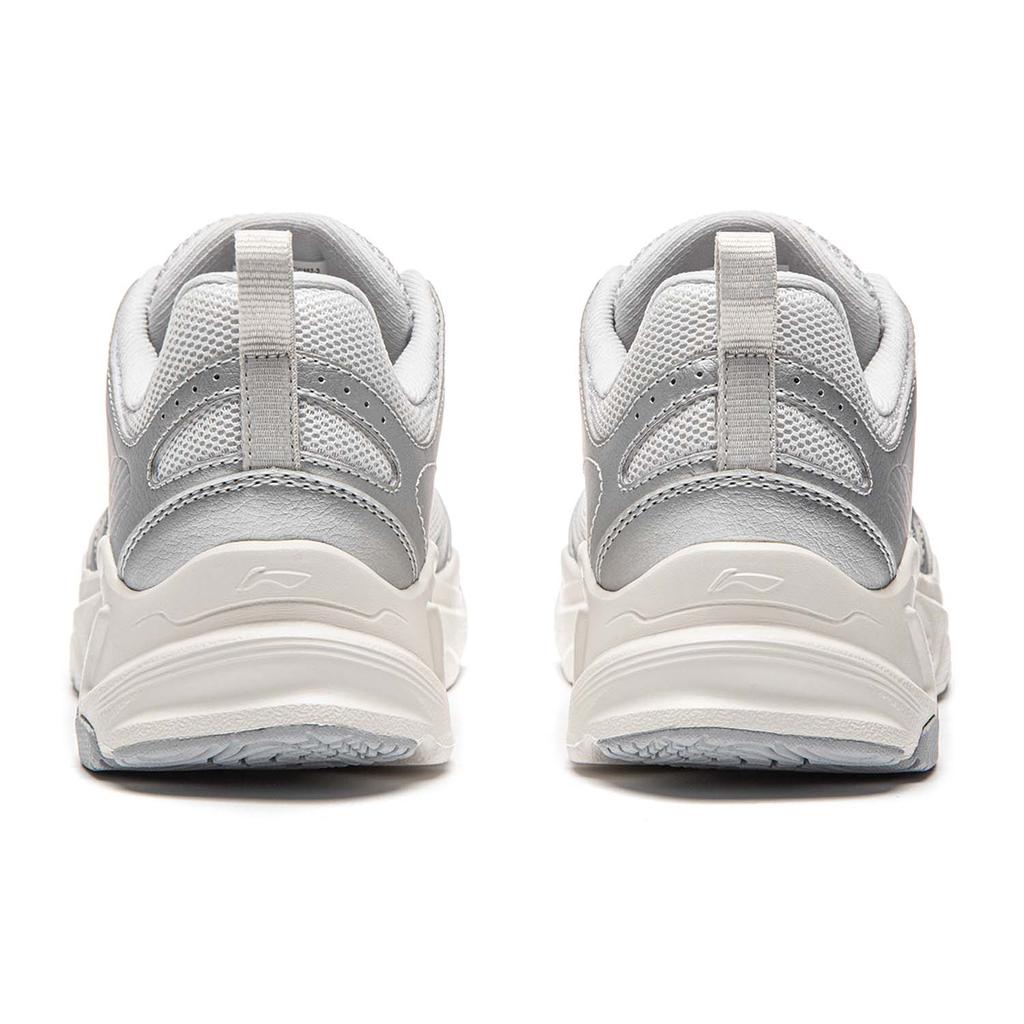 Li Ning Cloud Returns Casual Shoes Women's Low Top Silver AGCW482-3