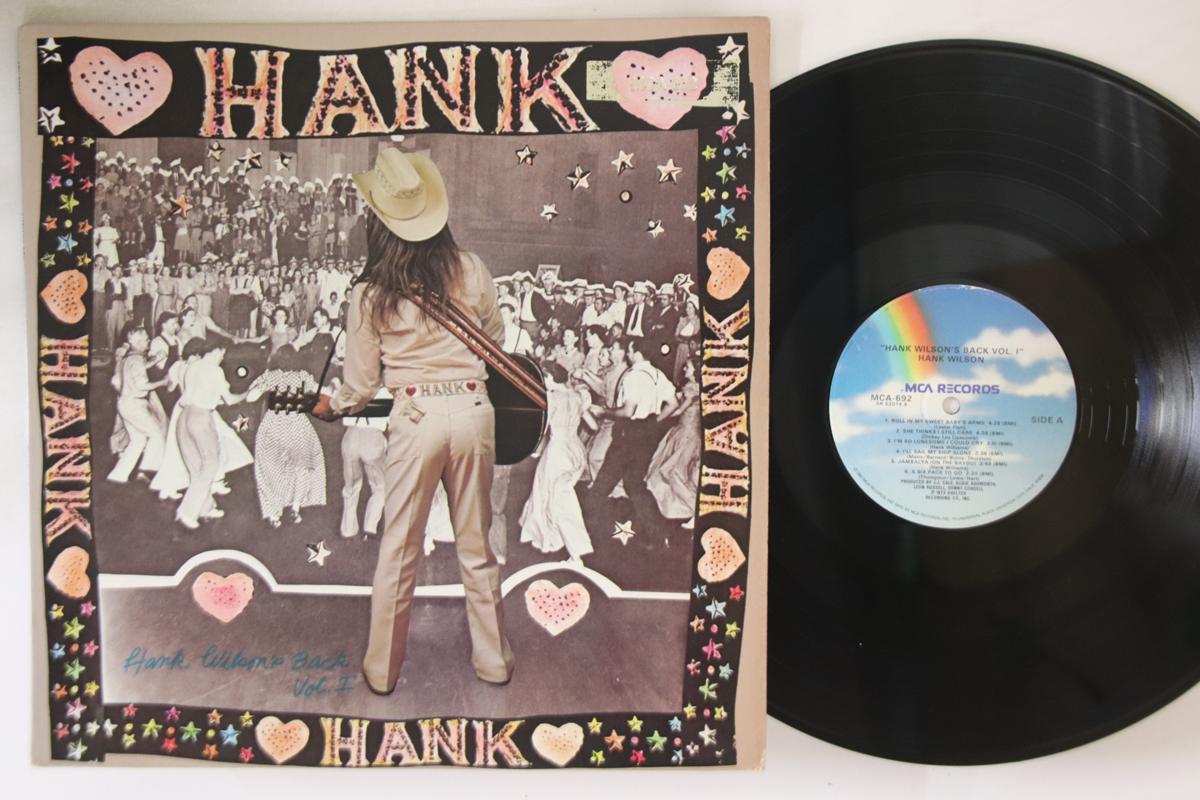 

LP Record HANK WILSON - Hank Wilson s Back Vol. I MCA692 MCA 1975 US Rock Used