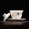 Sushi Ceramics Guancanghai Sancai Gaiwan Travel Tea Set