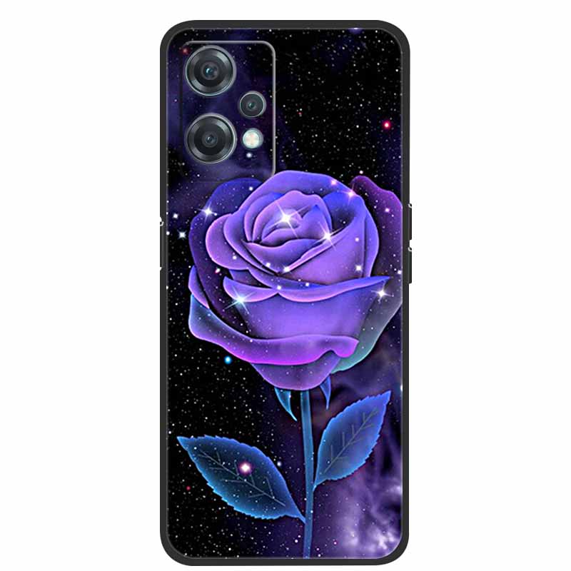 For OnePlus Nord CE 2 Lite 5G Cases Black Silicone Luxury Bumper TPU Case Cover Capa For OnePlus Nord CE 2 5G Shockproof Cases