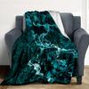 Marble Texture Flannel Blanket Throw Blanket Soft Warm Sofa Bed Camping Home Decor Unique Christmas Gift C926193