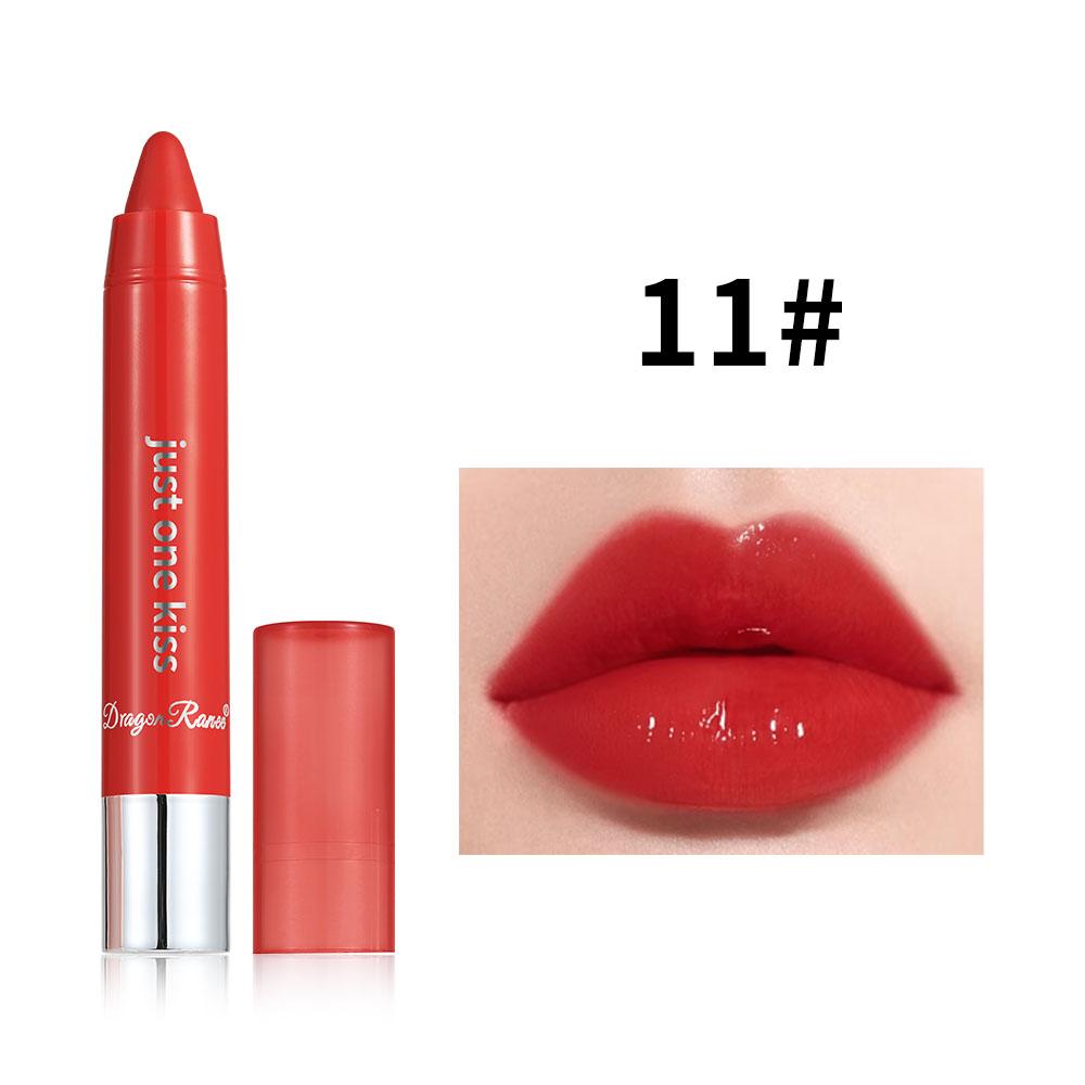 Glossy Crayon Lipstick for Brightening and Enhancing Complexion, Lip Plumper Lip Gloss, Versatile Moisturizing Lip Mud, Base Lip Care, Gentle Lip Balm