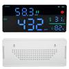 DM165 TUYA Wifi CO2 Monitor 11in 4 In 1 Digital Sound Level Meter Thermometer Hygrometer Wall Mount Tester
