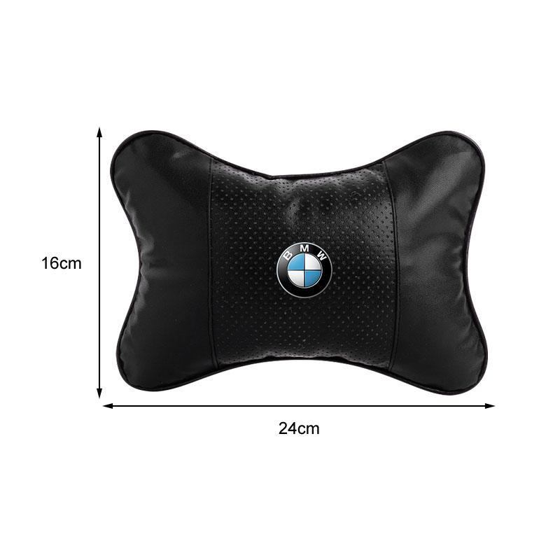 Apoio de Cabeça para Assento de Carro com Logotipo Automático Almofada de Pescoço Acessórios para Carro Para BMW X6 X1 X2 X3 X4 X5 X7 E46 E39 E90 E36 E60 E34 E30 F30 E71 F10 F10