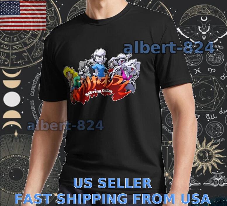 

NEW SHIRT SABRINA ONLINE JAPANESE LOGO T shirt FUNNY AMERICAN SIZE S TO 5XL S