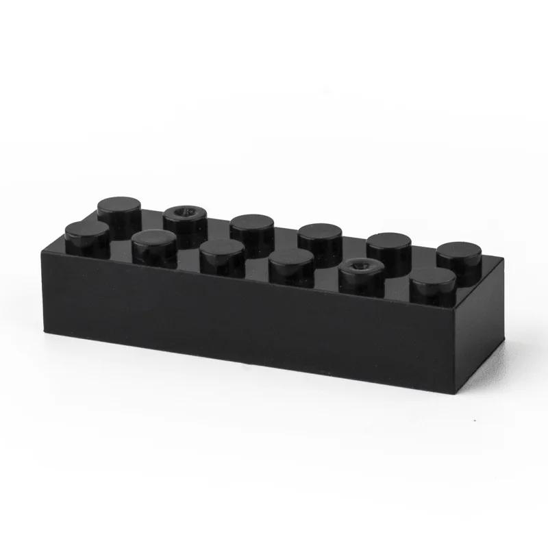 20PCS 2x6 Small Particle Building Blocks Parts Bulks Creative Colorful 2456 Kids Assembles DIY MOC High Bricks Toys Accessories
