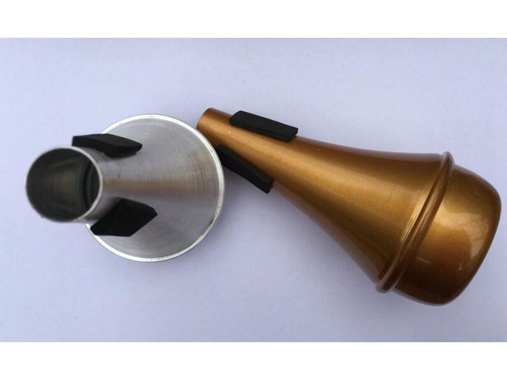 Aluminum Alloy Mute Silencer for Small Trumpet - Wind Instrument Accessory
