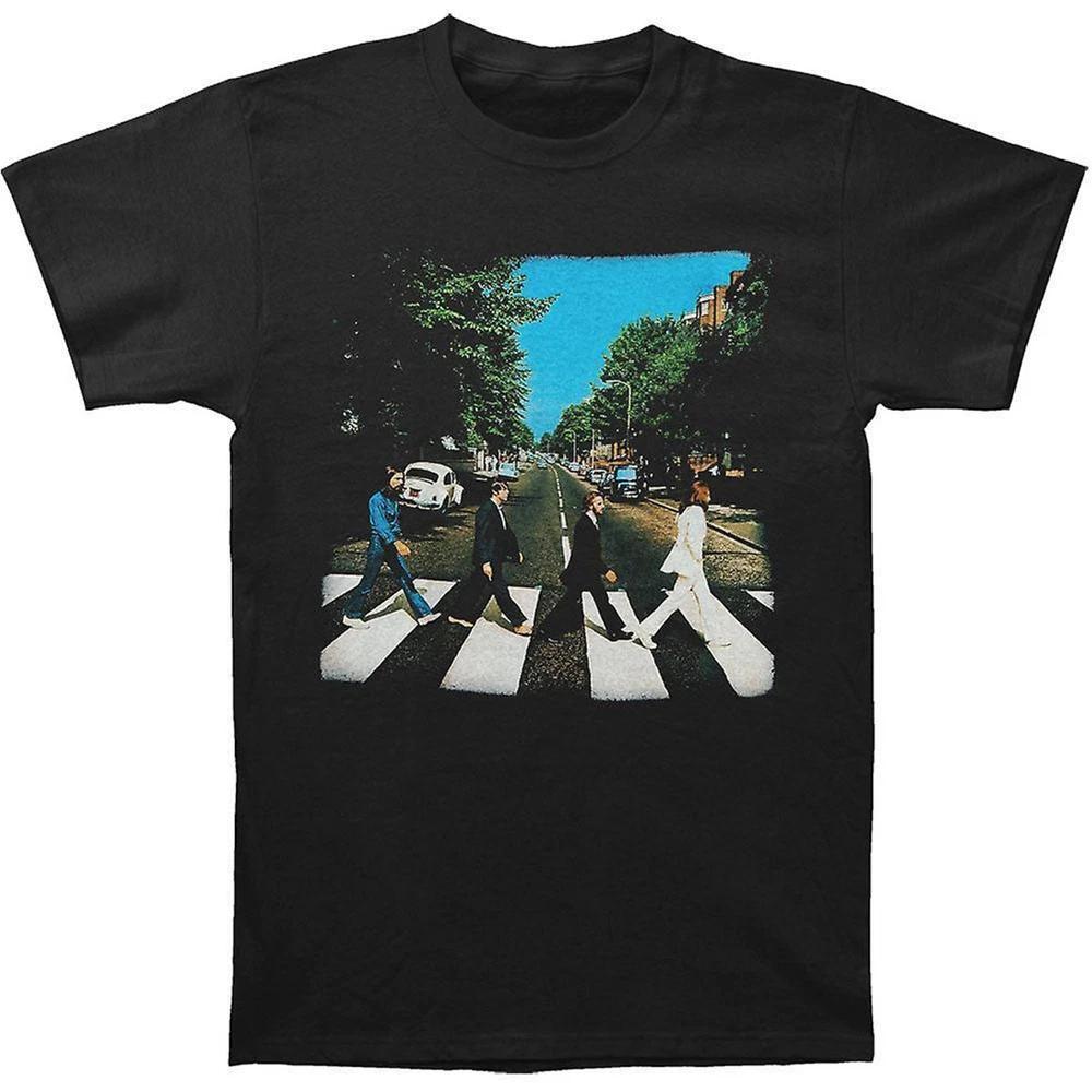 Abbey Road Backprint Licensed Tshirt Unisexs L