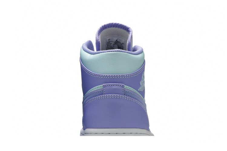 Jordan 1 Mid Purple Aqua