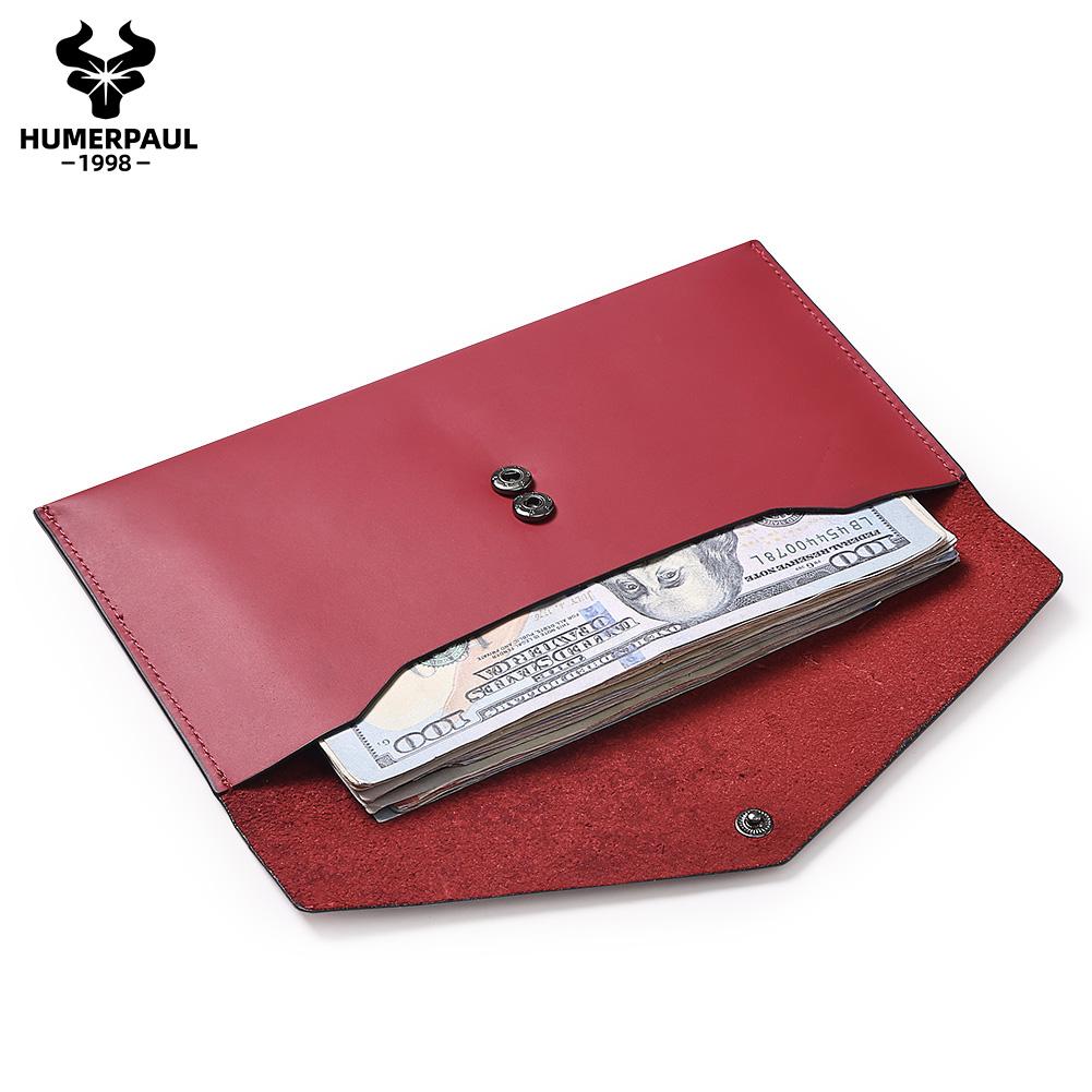 Humerpaul Ladies Thin Wallet Can Hold Multiple Large Banknotes Can Hold Mobile Phones Bank Cards Passport Books