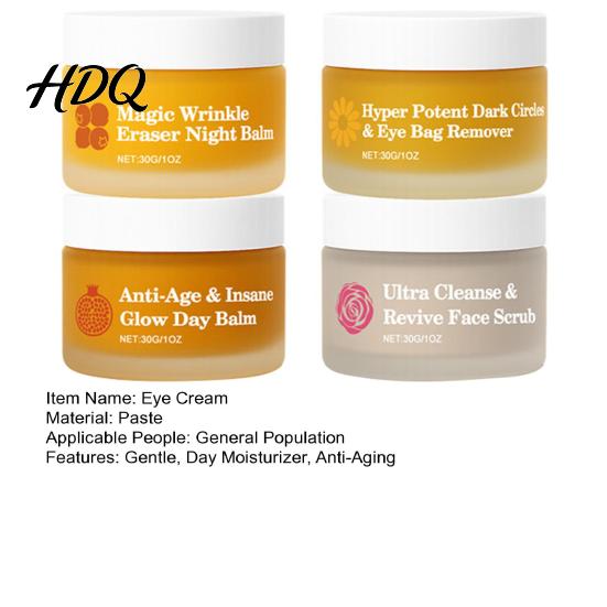Eye Cream 4Pcs Day Night Moisturizer Set Face & for Simple Skincare