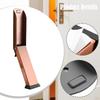 Anti-Door Stopper, Keep Open, Stainless Steel, Non-Slip Base, for Home, Indoor, Apartment, Garage