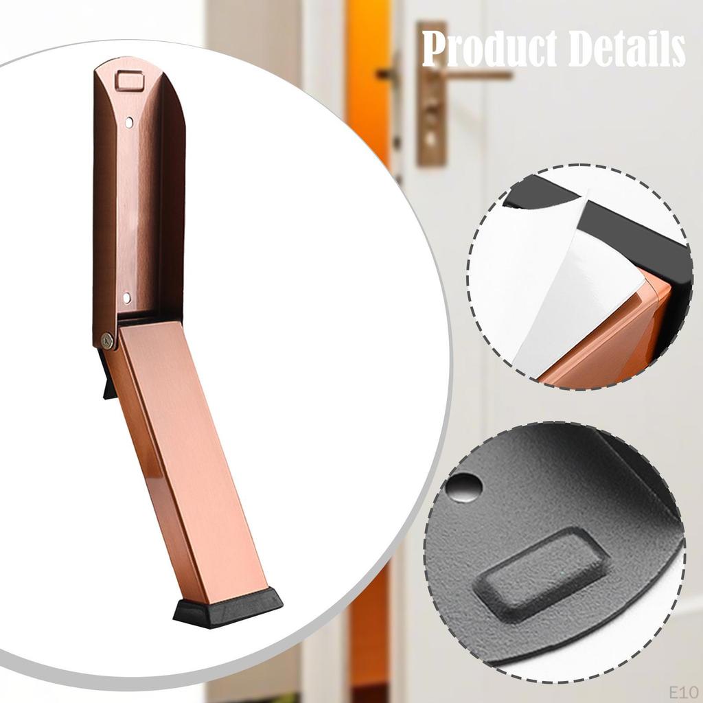 Anti-Door Stopper, Keep Open, Stainless Steel, Non-Slip Base, for Home, Indoor, Apartment, Garage