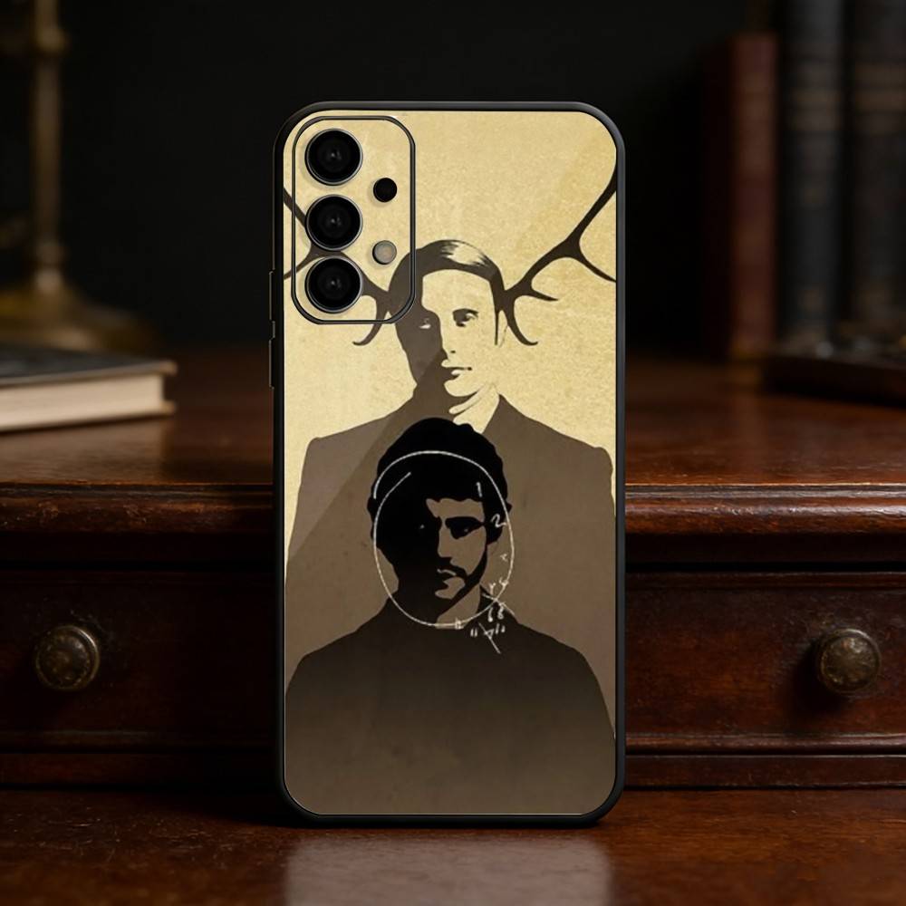 Hannibal Will Graham Phone Case For Samsung S25,24,23,22,30,21,10,9,Ultra,Plus,Lite Soft Black Case