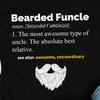 Bearded Funcle Uncle Shirt, Uncle T-Shirt, Uncle Gifts, Fun Uncle To Be Shirt, Brother Gift TShirt