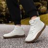 Autumn/Winter Unisex Wide Head Barefoot Large Hiking Shoes Mid Top Outdoor Hiking Shoes