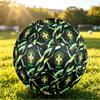 Brazil Football Printed Size 5 Soccer Ball Wear Resistant Standard Adult Training Football Fan Gift for Indoor Outdoor Match Sports