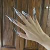 Comfortabel te Dragen Gotische Punk Ring Donkere Esthetiek Vingertop Ring Accessoires voor Subcultuur Liefhebbers en Trendsetters
