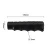2Pcs Wheelbarrow Rubber Handles, Round Tubes Black Replacement Universal Handles PVC Anti-slip Handle Cover Industrial Tool Part