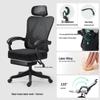 Ergonomic Reclining Office Chair for Extended Comfort – Ideal for Home or Dormitory