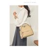 Shoulder Bag Women Nylon Multi Pocket Adjustable Strap for Daily Office