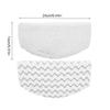 Reusable Microfibre Mopping Pads for Bissell Symphony 1132 1543 1530 1652 Steamer Cleaner Replacement Part