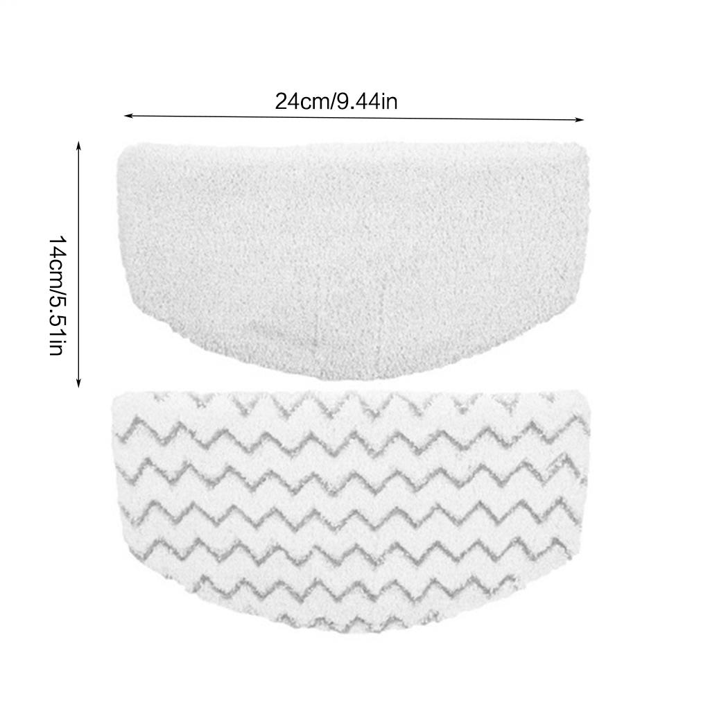 Reusable Microfibre Mopping Pads for Bissell Symphony 1132 1543 1530 1652 Steamer Cleaner Replacement Part