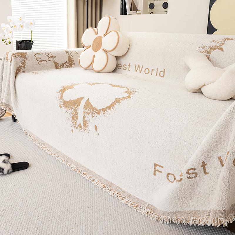 

Современный простой диван-полотенце в стиле Ins, подушка для дивана, осенне-зимний диван для многопользовательского чехла, домашнее универсальное универсальное покрывало, одеяло 90*90