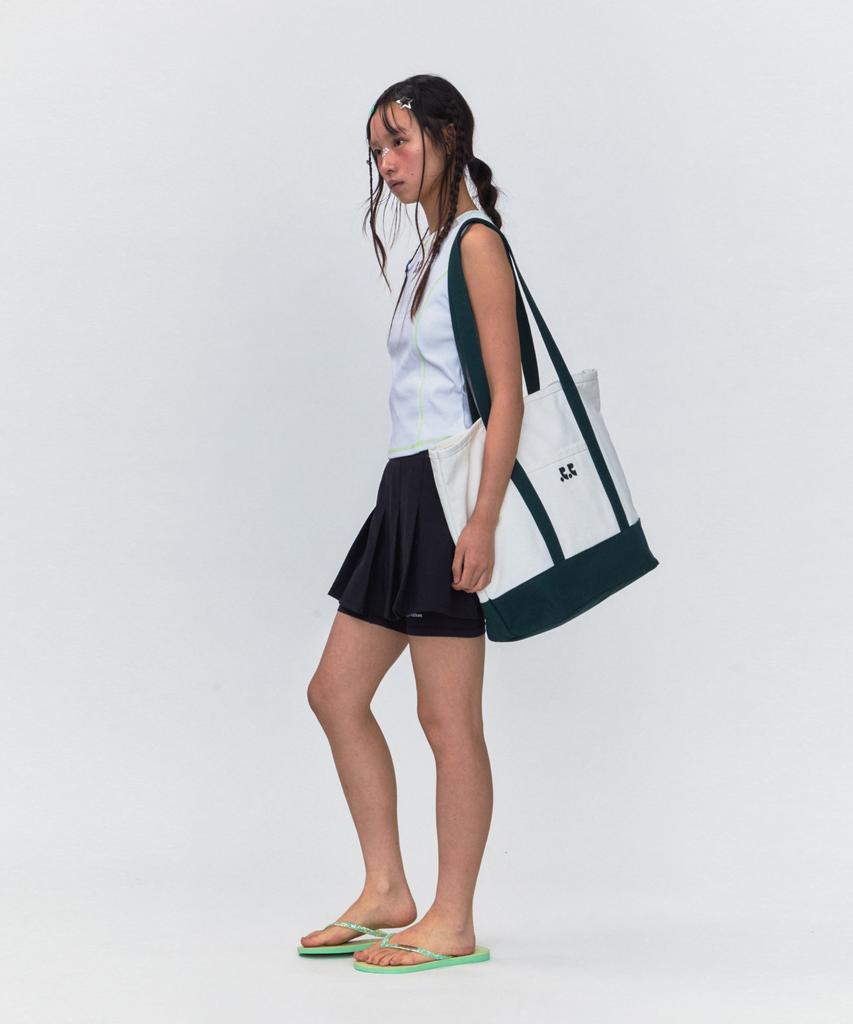 Rest&Recreation Rr Canvas Shoulder Bag_White
