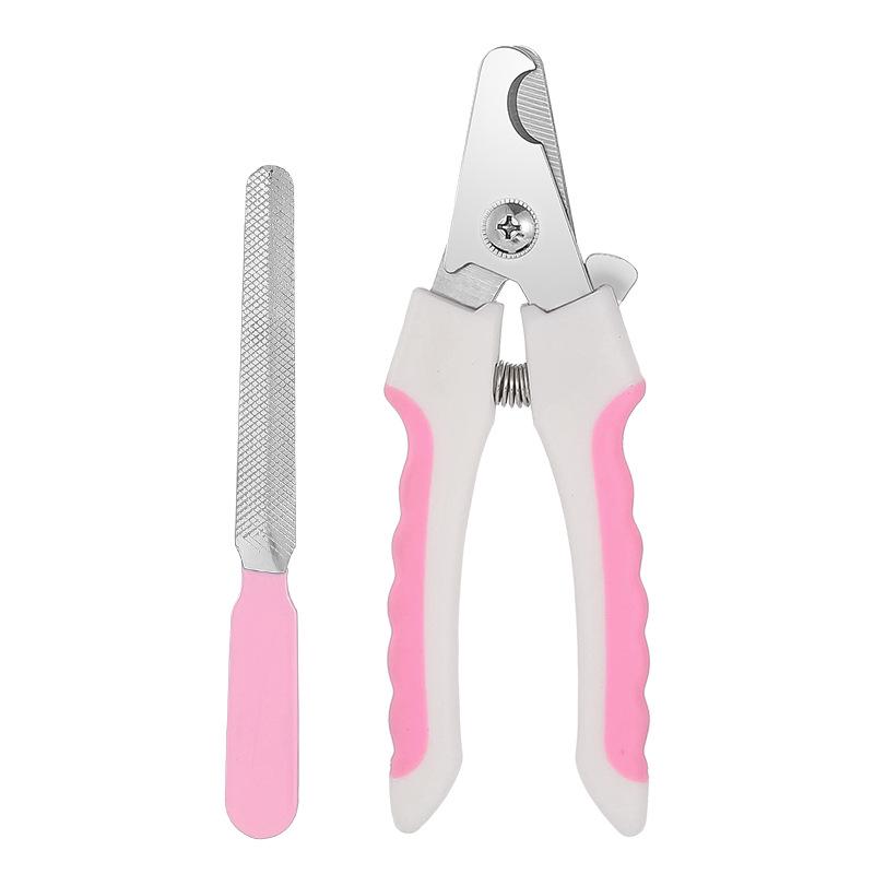Pet Nail Clippers & File - Dog & Cat Grooming Tools