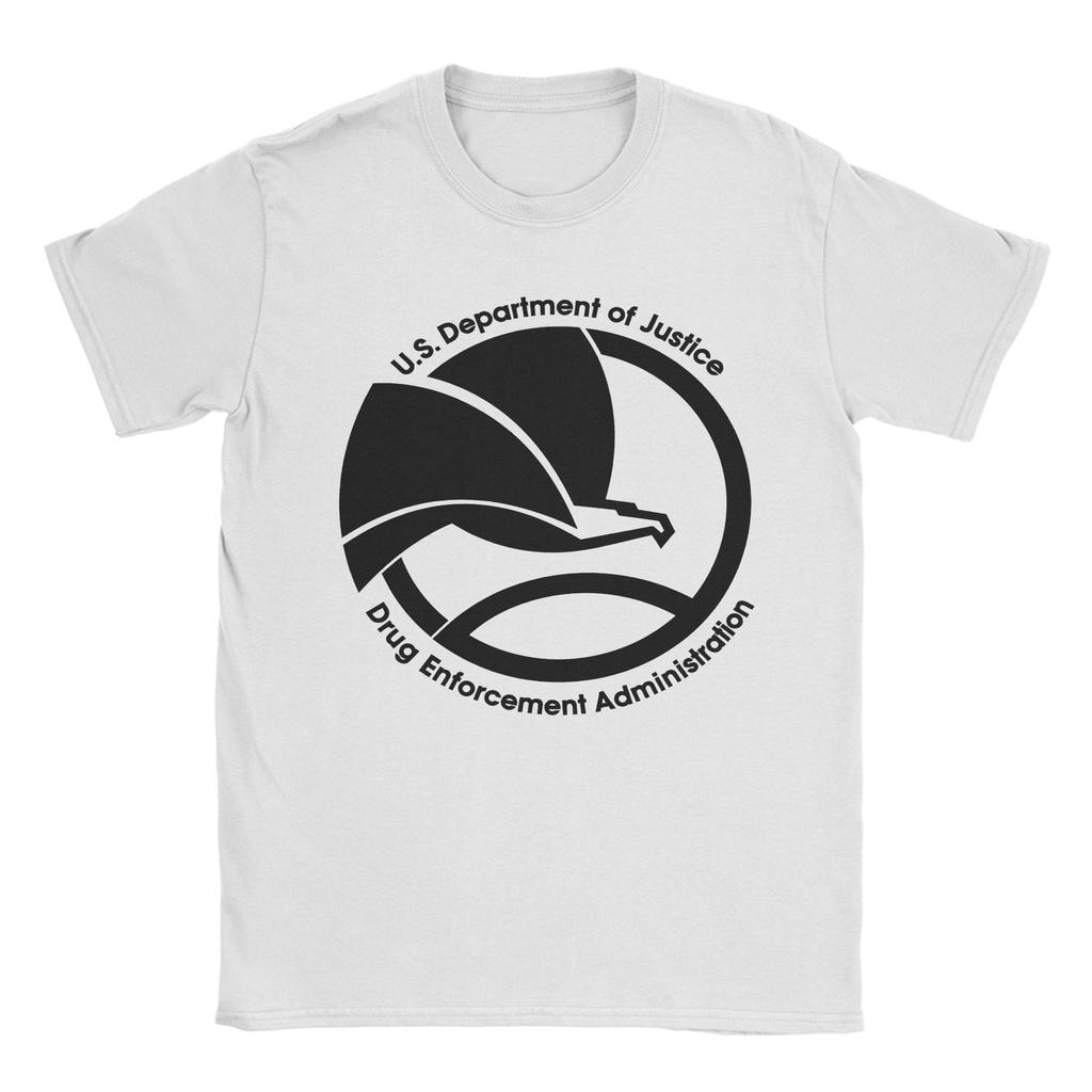 Men DEA US Federal Interdiction Agency  T Shirt  100 Cotton Clothes Leisure Short Sleeve Crew Neck Tee Shirt Gift Idea TShirts