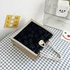 Net Red Carrying Linen Bag Female Fashion Work Out Hand Bento Bag Day System Ins Small Satchel