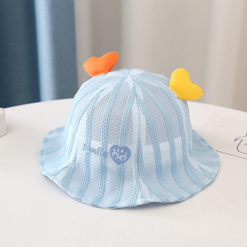 Hat Spring Summer Baby Thin Breathable Mesh Sunshade Fisherman's Hat Children's Casual Cool Hat