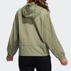 Adidas Neo Side Stripe Hooded Jacket Women Jacket Green H18596