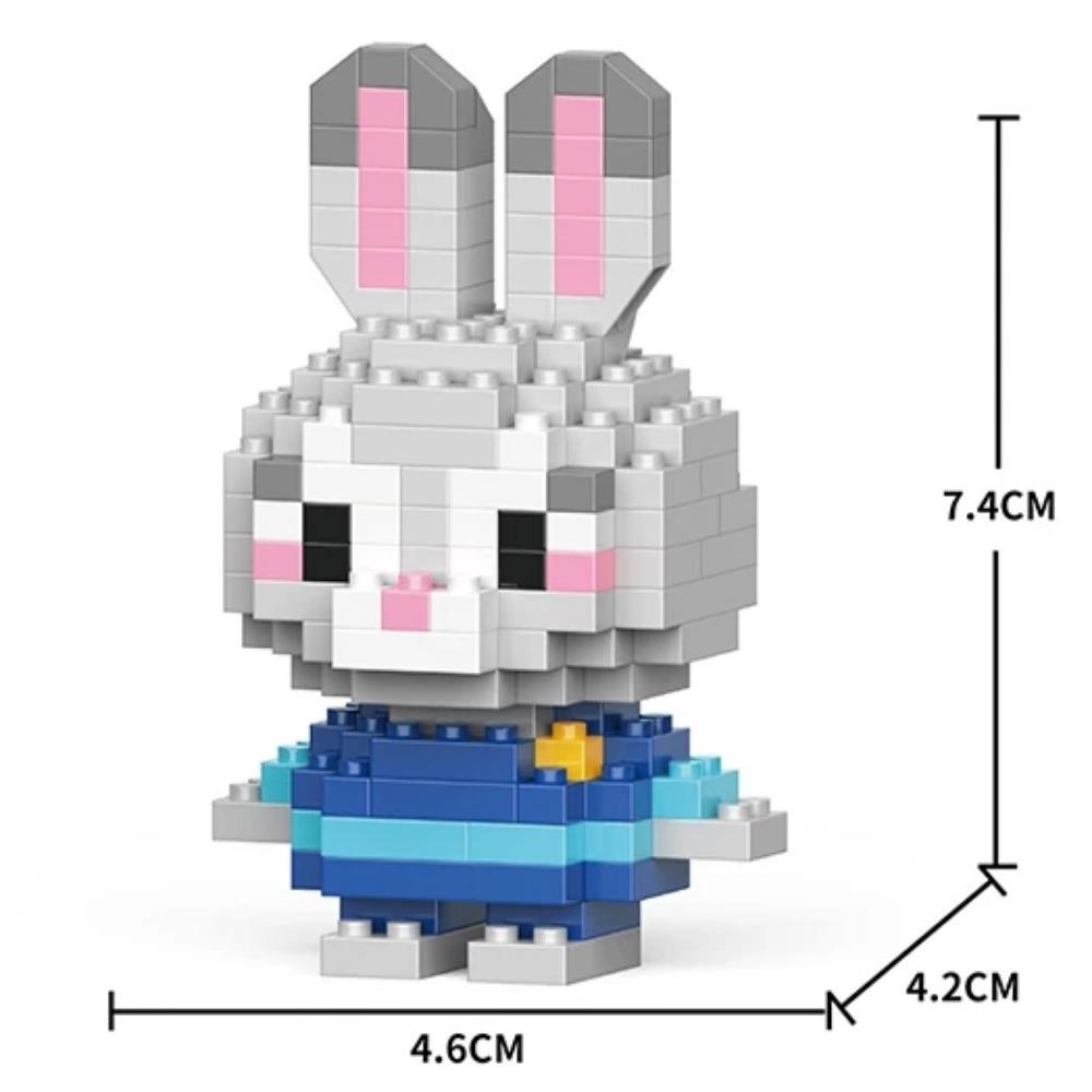 Disney Anime Princess Building Blocks Stitch Mickey Mouse mini Action toy Figures Blocks Toys Bricks Assemble Toys Kids Gifts