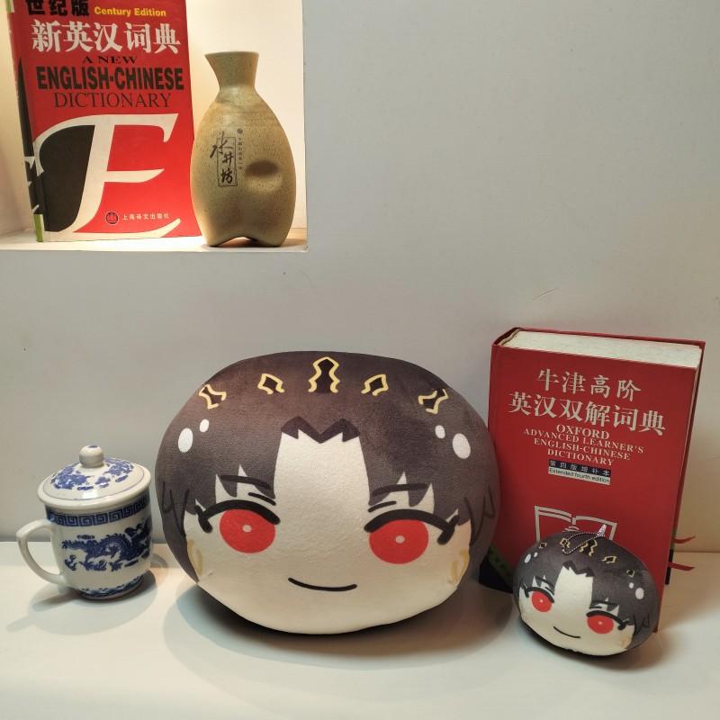 Origineel Anime Cadeau Fate/Grand Order Gilgamesh Medusa Merlin Ishtar Ereshkigal Pluche Pop Schattig Zacht Gevuld Kussen Cadeau Voor Fans 10CM Pendant