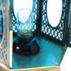 Moroccan Lamp Large Turquoise