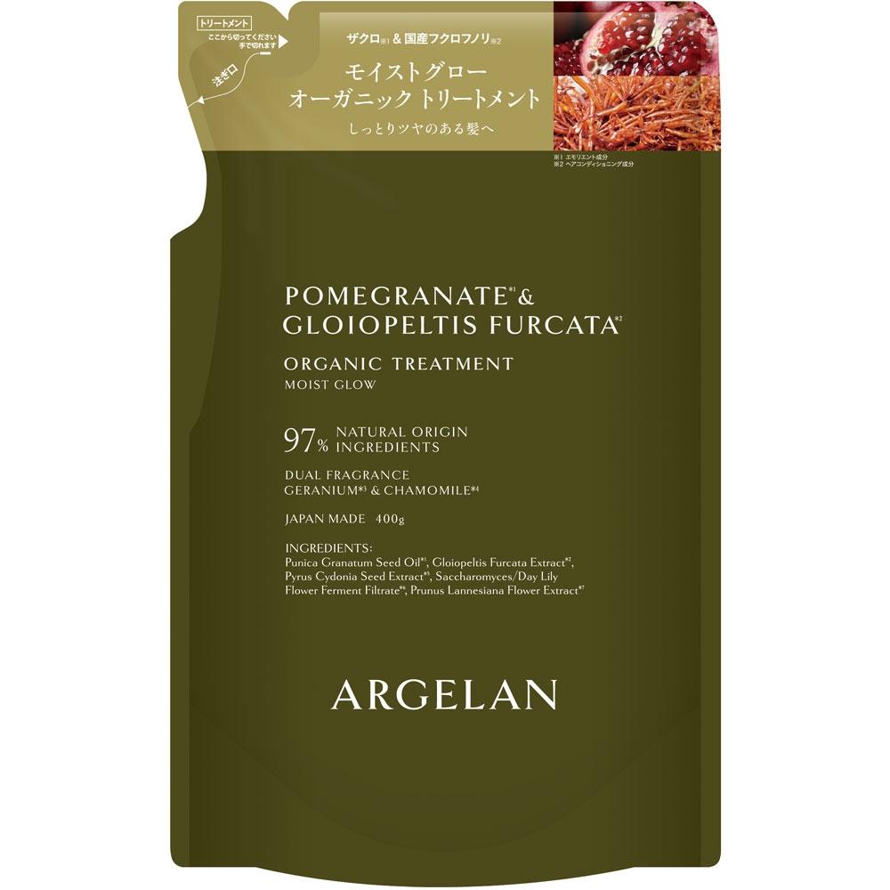 Algelan Moist Glow Уход для волос R Сменный блок 400г