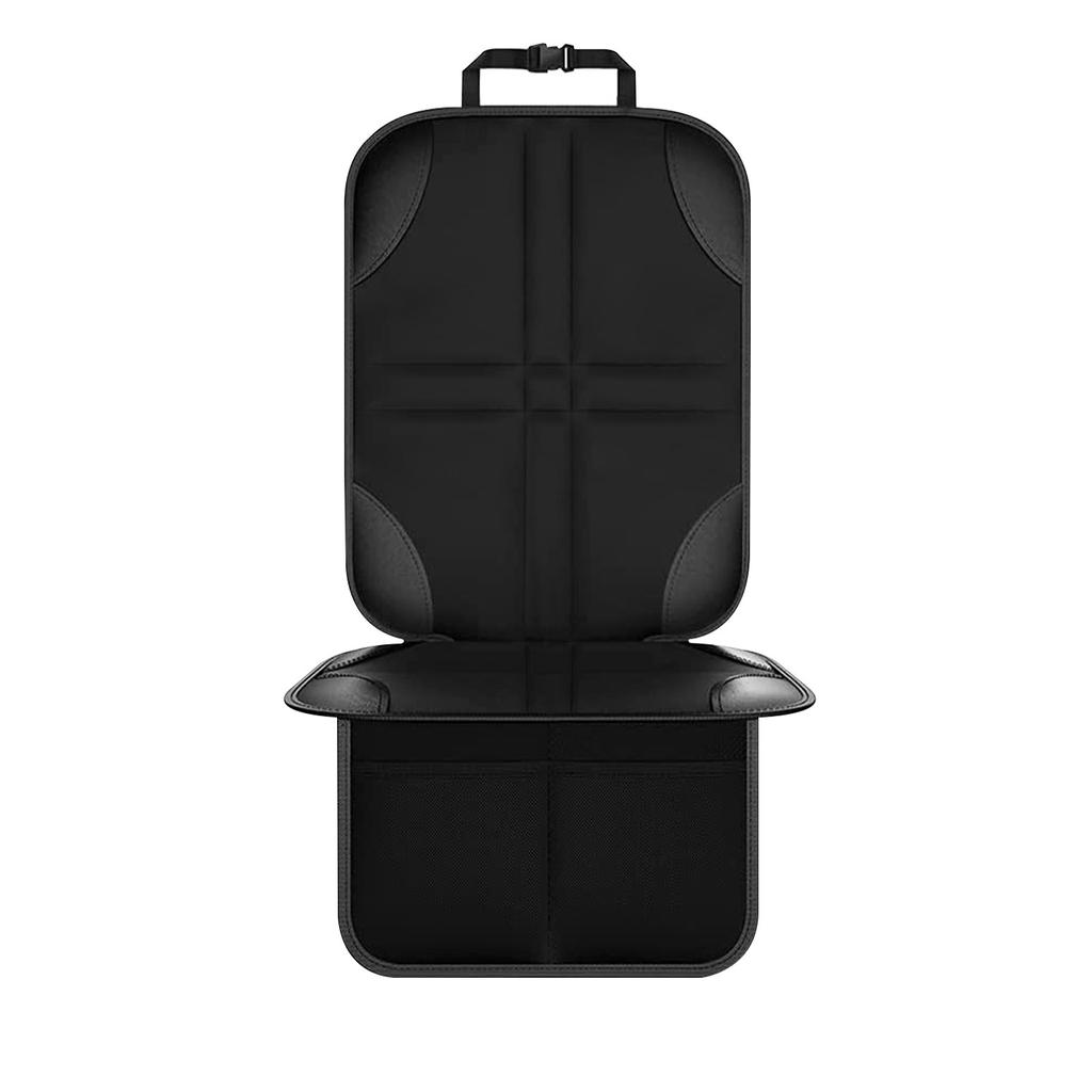 Universal Car Seat Protector for Child Baby Pet Waterproof Non-Slip Anti-Scratch Durable Auto Interior Cushion Cover with Pocket