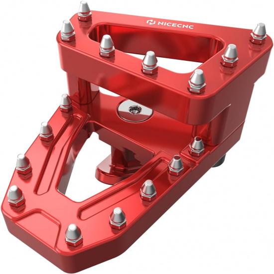 

NICECNC Red Rear Expanded Foot Pedal Compatible with Honda CRF1000L Africa Twin 2016-2019, CRF1000L Africa Twin Adventure Sports 2016-2019, CRF1100L червоний
