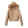 New Winter Korean Version Loose Thickened Hooded Padded Jacket Big Fur Collar Bread Jacket